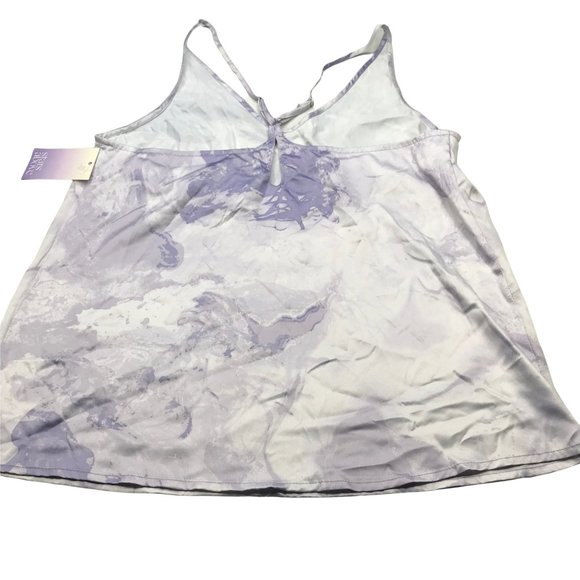 Stars Above Women's Strappy Sleep Shirt XS Light Purple New - Picture 2 of 10